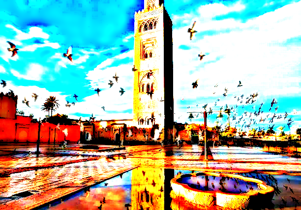 モロッコ マラケシュ ホテル
